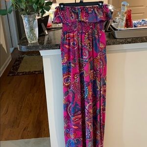 Strapless Maxi Dress! 💕💕💕